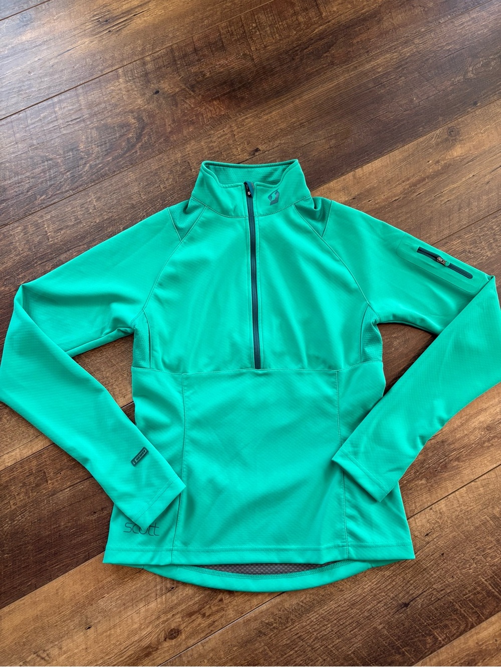 Scott Womens 1/2 Zip Cold Weather Base Layer Sweatshirt Ski Running